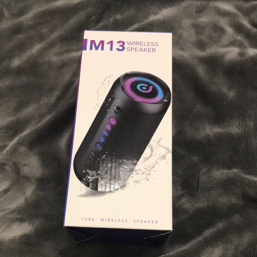 M13 Bluetooth Speaker with Colorful LED Display